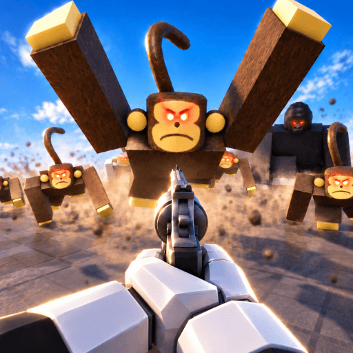 Roblox: Survive a Million Monkeys cover art