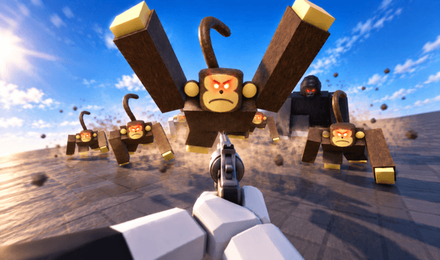 Roblox: Survive a Million Monkeys screenshot 1