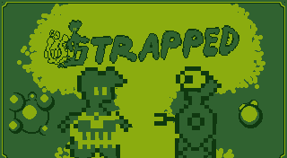 Strapped cover art